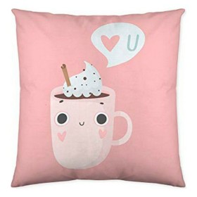 Housse de coussin Costura Funny Cups (50 x 50 cm) de Costura, Housses de coussin - Réf : S2800341, Prix : 8,39 €, Remise : %