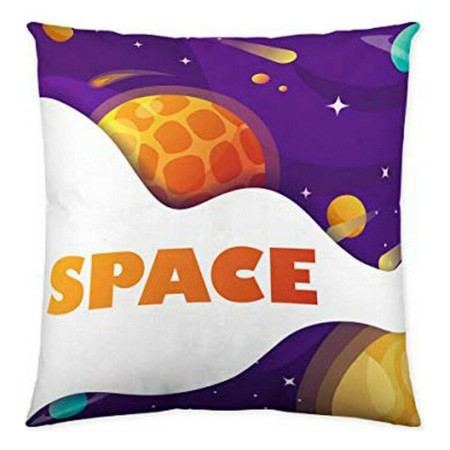 Cushion cover Naturals Space Exploring (50 x 50 cm) by Naturals, Cushion Covers - Ref: S2800542, Price: 7,31 €, Discount: %