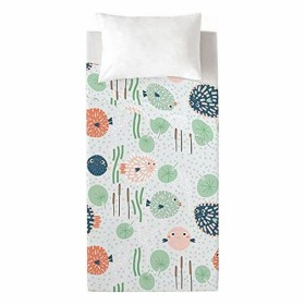 Drap housse Naturals Bleu | Tienda24 - Global Online Shop Tienda24.eu