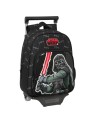 Mochila Escolar con Ruedas Star Wars The fighter Negro 27 x 33 x 10 cm | Tienda24 Tienda24.eu