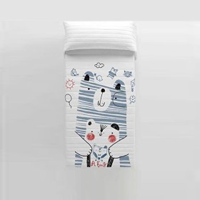 Reversible Bedspread Daddy Bear Cool Kids (Bed 105) by Cool Kids, Blankets and bedcovers - Ref: S2802088, Price: 35,63 €, Dis...