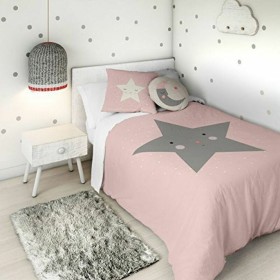 Funda Nórdica Haciendo el Indio Happy Star Cama de 105 (180 x 220 cm) de Haciendo el Indio, Edredones y fundas para edredón -...