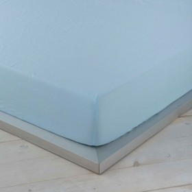 Fitted bottom sheet Naturals Blue by Naturals, Sheets and pillowcases - Ref: S2803276, Price: 18,28 €, Discount: %