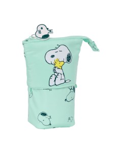 Astuccio Portapenne Snoopy Groovy Verde 8 x 19 x 6 cm da Snoopy, Porta penne - Ref: S4309855, Precio: 9,01 €, Descuento: %