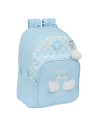 Cartable Glow Lab Cisnes Bleu 32 x 42 x 15 cm | Tienda24 Tienda24.eu