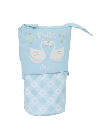 Trousse Gobelet Glow Lab Cisnes Bleu clair 8 x 19 x 6 cm | Tienda24 Tienda24.eu