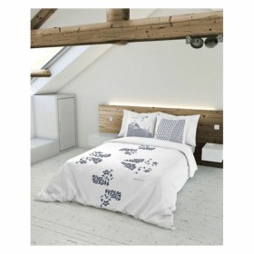 Duvet cover set Hosteline Mojacar Grey King size 3 Pieces | Tienda24 - Global Online Shop Tienda24.eu