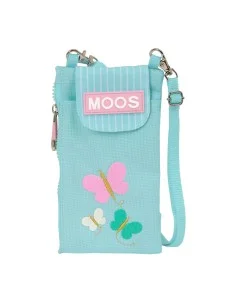 Portamonete Moos Butterflies Borsa per Cellulare Azzurro da Moos, Portamonete - Ref: S4309915, Precio: 7,79 €, Descuento: %