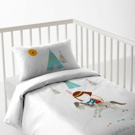 Housse de couette pour berceau Kids&Cotton Vichy 115 x 145 cm | Tienda24 - Global Online Shop Tienda24.eu