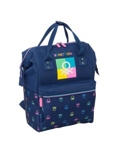 Zaino per Portatile Benetton Cool Blu Marino 27 x 40 x 19 cm da Benetton, Borse e custodie per laptop e netbook - Ref: S43099...