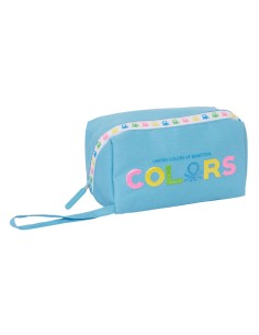 Astuccio Scuola Benetton Spring Blu cielo 22 x 10 x 10 cm da Benetton, Porta penne - Ref: S4309985, Precio: 9,60 €, Descuento: %