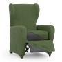 Housse de fauteuil avec pieds séparés Eysa ULISES Vert 90 x 100 x 75 cm de Eysa, Housses pour accoudoirs de fauteuil - Réf : ...