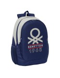 Zaino Scuola Benetton Varsity Grigio Blu Marino 32 x 44 x 16 cm da Benetton, Zainetti per bambini - Ref: S4310029, Precio: 37...