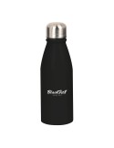 Bouteille d'eau BlackFit8 Noir Gris 500 ml | Tienda24 Tienda24.eu