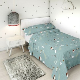 Top sheet Haciendo el Indio Jurasic Green by Haciendo el Indio, Sheets and pillowcases - Ref: S2803618, Price: 25,00 €, Disco...