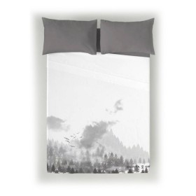 Fitted sheet Harry Potter White Grey | Tienda24 - Global Online Shop Tienda24.eu