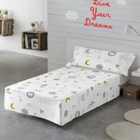 Top sheet Haciendo el Indio Be Happy by Haciendo el Indio, Sheets and pillowcases - Ref: S2803670, Price: 25,00 €, Discount: %