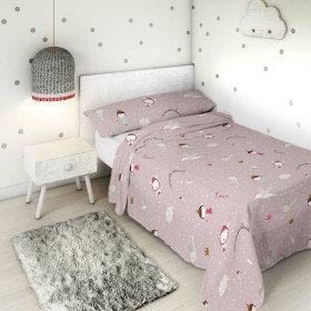 Drap Haciendo el Indio Wonderland Pink de Haciendo el Indio, Draps et taies d'oreiller - Réf : S2803677, Prix : 25,00 €, Remi...