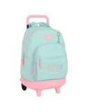 Schulrucksack mit Rädern BlackFit8 Enjoy grün 33 X 45 X 22 cm | Tienda24 Tienda24.eu