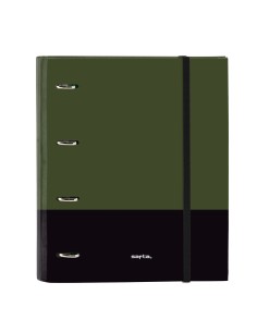 Lever Arch File Pardo Black 34,5 x 29 x 18 cm | Tienda24 Tienda24.eu