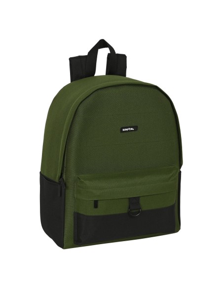 Mochila para Portátil Safta Dark Forest Negro Verde 31 x 40 x 16 cm | Tienda24 Tienda24.eu