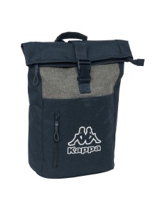 Laptop Backpack Kappa Dark navy Grey Navy Blue 28 x 42 x 13 cm by Kappa, Bags and covers for laptops and netbooks - Ref: S431...