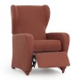 Housse de fauteuil avec pieds séparés Eysa ULISES Marron 90 x 100 x 75 cm de Eysa, Housses pour accoudoirs de fauteuil - Réf ...