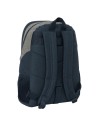 Mochila Escolar Kappa Dark navy Gris Azul marino 32 x 44 x 16 cm | Tienda24 Tienda24.eu