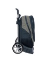 Cartable à roulettes Kappa Dark navy Gris Blue marine 32 x 44 x 16 cm | Tienda24 Tienda24.eu