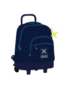 Schulrucksack mit Rädern PJ Masks Ready Marineblau 22 x 27 x 10 cm | Tienda24 Tienda24.eu