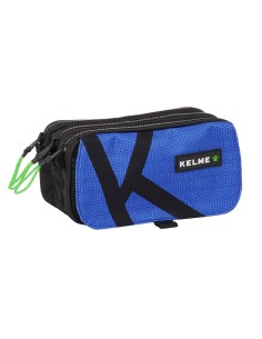 Malas para tudo triplas Kelme Royal Azul Preto 21,5 x 10 x 8 cm de Kelme, Estojos - Ref: S4310218, Precio: 11,63 €, Descuento: %