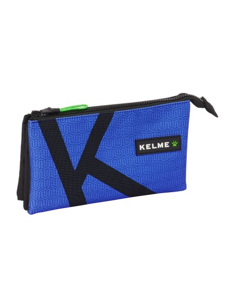 Portaoggetti Triplo Kelme Royal Azzurro Nero 22 x 12 x 3 cm da Kelme, Porta penne - Ref: S4310220, Precio: 8,32 €, Descuento: %