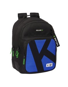 Mochila Escolar Kelme Royal Azul Negro 32 x 42 x 15 cm de Kelme, Mochilas infantiles - Ref: S4310221, Precio: 23,39 €, Descue...