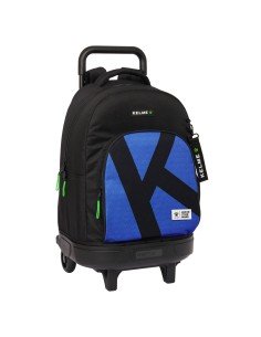 Schulrucksack mit Rädern Kelme Royal Blau Schwarz 33 X 45 X 22 cm von Kelme, Kinderrucksäcke - Ref: S4310223, Preis: 30,32 €,...