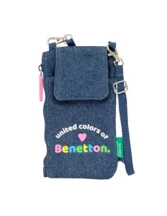 Portamonete Benetton Denim Borsa per Cellulare Azzurro da Benetton, Portamonete - Ref: S4310262, Precio: 9,68 €, Descuento: %