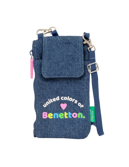 Portamonete Benetton Denim Borsa per Cellulare Azzurro da Benetton, Portamonete - Ref: S4310262, Precio: 9,68 €, Descuento: %