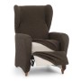 Armchair slipcovers Eysa THOR Brown 90 x 100 x 75 cm by Eysa, Armchairs - Ref: D1606097, Price: 77,37 €, Discount: %