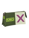 Malas para tudo triplas Munich Bright khaki Verde 22 x 12 x 3 cm | Tienda24 Tienda24.eu