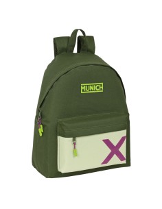 Mochila Escolar Munich Bright khaki Verde 33 x 42 x 15 cm de Munich, Mochilas infantiles - Ref: S4310290, Precio: 15,52 €, De...