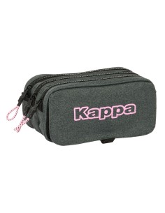 Portaoggetti Triplo Kappa Silver pink Grigio 21,5 x 10 x 8 cm da Kappa, Porta penne - Ref: S4310304, Precio: 10,49 €, Descuen...