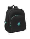 School Bag F.C. Barcelona Black 32 X 38 X 12 cm | Tienda24 Tienda24.eu