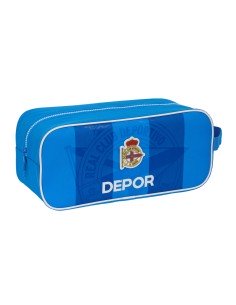 Schuhtasche für die Reise R. C. Deportivo de La Coruña Blau 34 x 15 x 14 cm von R. C. Deportivo de La Coruña, Schuhtaschen - ...