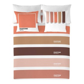 Parure de couette Pierre Cardin LUCIA Marron Lit 1 persone 2 Pièces | Tienda24 - Global Online Shop Tienda24.eu