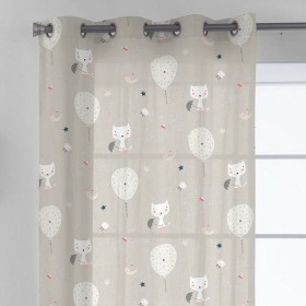 Cortina Haciendo el Indio Cats and Ballons (140 x 260 cm) de Haciendo el Indio, Cortinas - Ref: S2805619, Precio: 22,07 €, De...