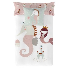 Nordic cover Haciendo el Indio Seahorse Reversible Single (150 x 220 cm) by Haciendo el Indio, Quilts and quilt covers - Ref:...