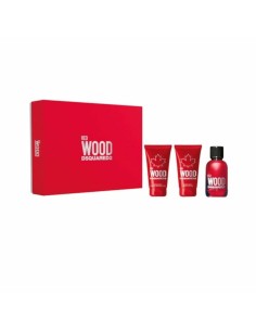 Cofanetto Profumo Donna Dsquared2 Red Wood (3 pcs) da Dsquared2, Set - Ref: S4502909, Precio: 35,30 €, Descuento: %