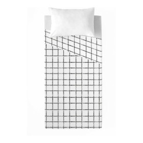 Drap Popcorn Ian Bw 210 x 270 cm (Lit 2 persones) de Popcorn, Draps et taies d'oreiller - Réf : S2806363, Prix : 31,25 €, Rem...