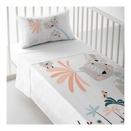 Cot Flat Sheet Cool Kids Wild And Free A 100 x 130 cm by Cool Kids, Sheets - Ref: S2806546, Price: 18,91 €, Discount: %