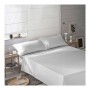 Top sheet Naturals White 160 x 270 cm (Single) by Naturals, Sheets and pillowcases - Ref: S2806625, Price: 15,50 €, Discount: %