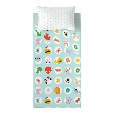 Top sheet Lemon Ribbon Points 180 x 270 cm by Lemon Ribbon, Sheets and pillowcases - Ref: S2806783, Price: 25,25 €, Discount: %